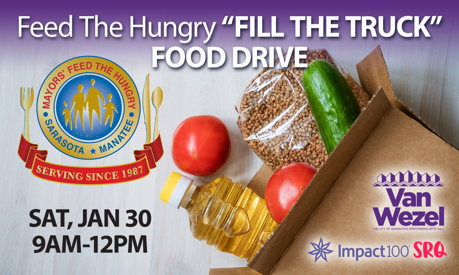 Mayors Feed the Hungry Food Drive