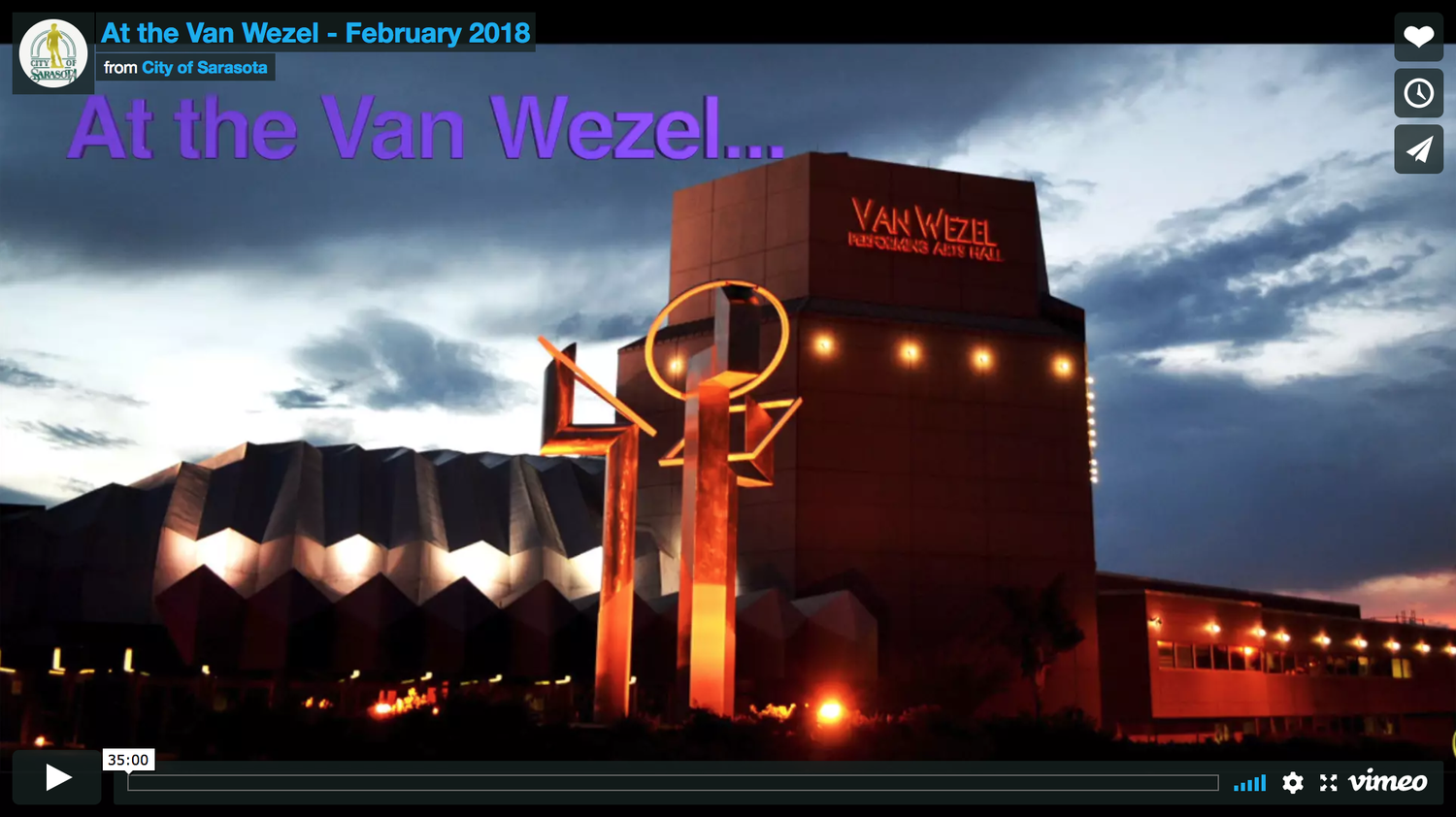 At The Van Wezel - February 2018